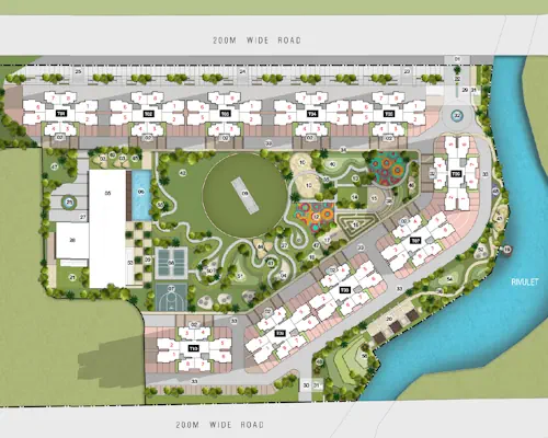 Godrej Trilogy Seaturf Master Plan